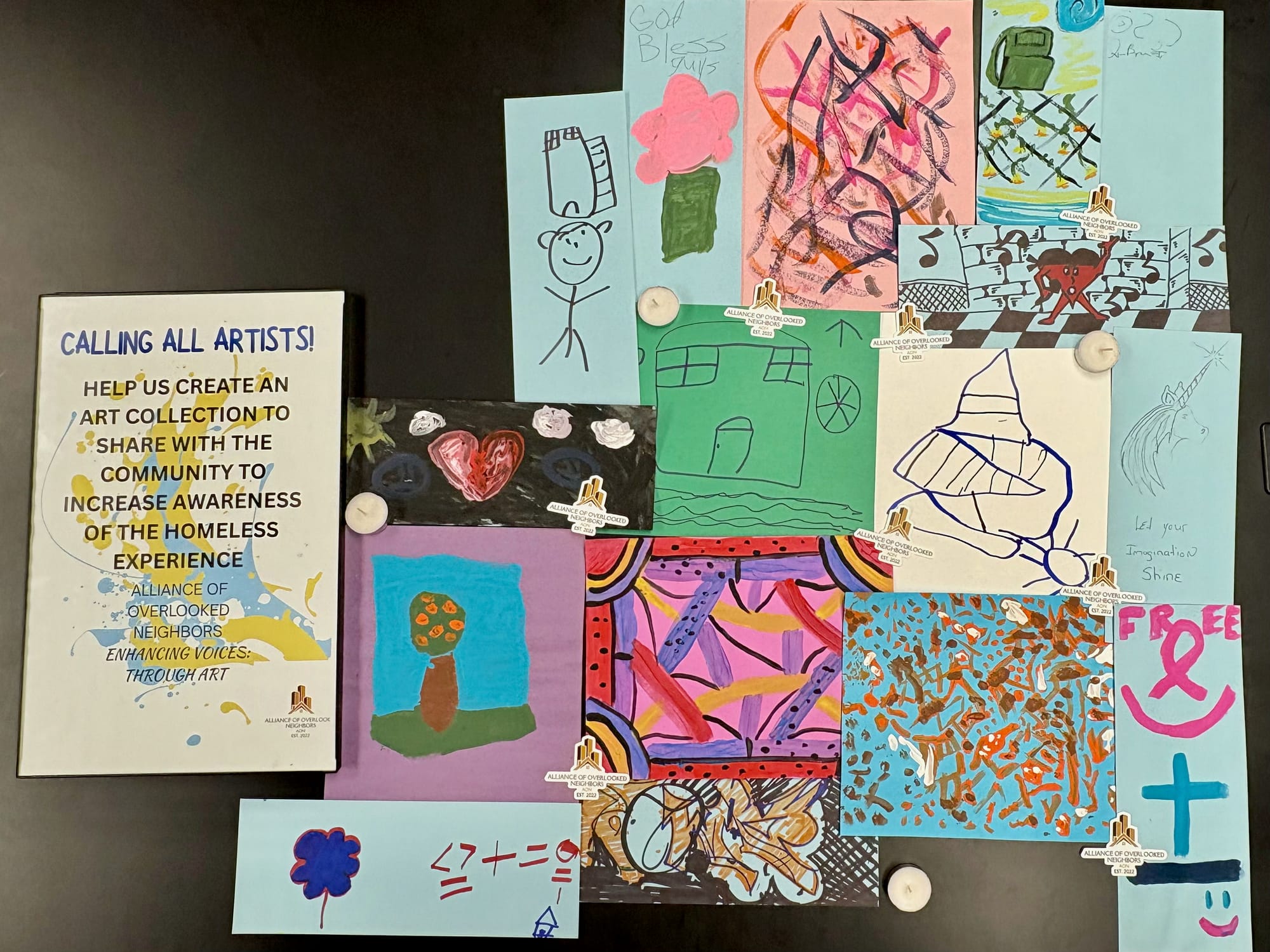 Why the Alliance of Overlooked Neighbors is collecting artwork from Wichita's homeless community