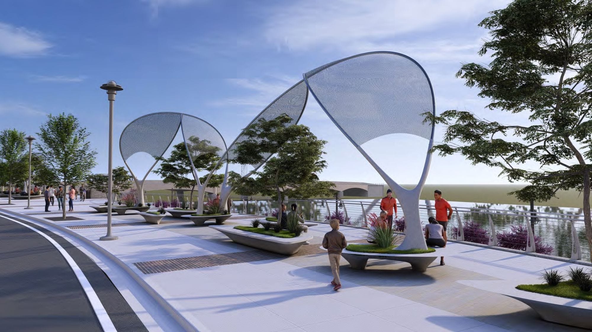Wichita Design Council approves concepts for new riverbank artworks