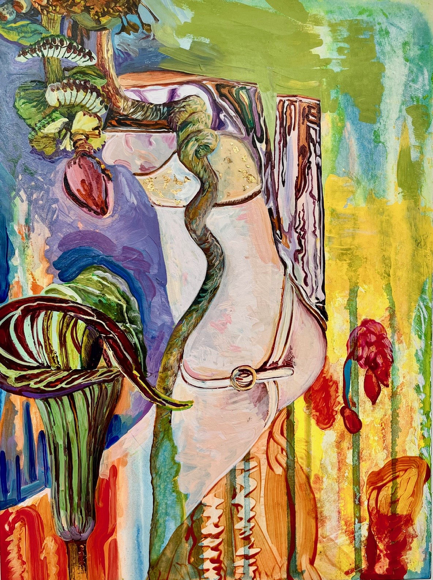 A painting of a person's body
AI-generated content may be incorrect.