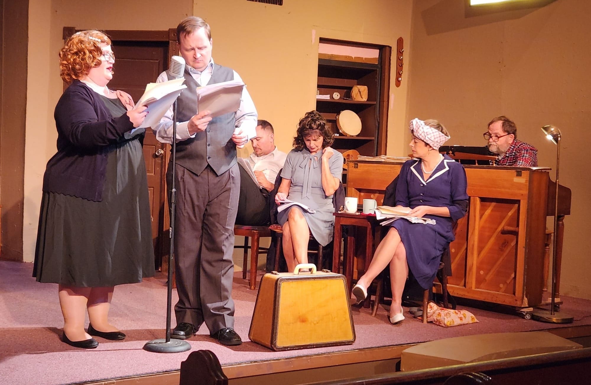 Liza speaks up in 'Pygmalion 1940: A Radio Show' at Kechi Playhouse