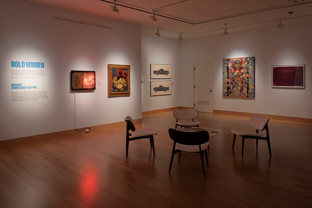 Cultural/curatorial transmissions: “Bold Women” at the Spencer Museum of Art