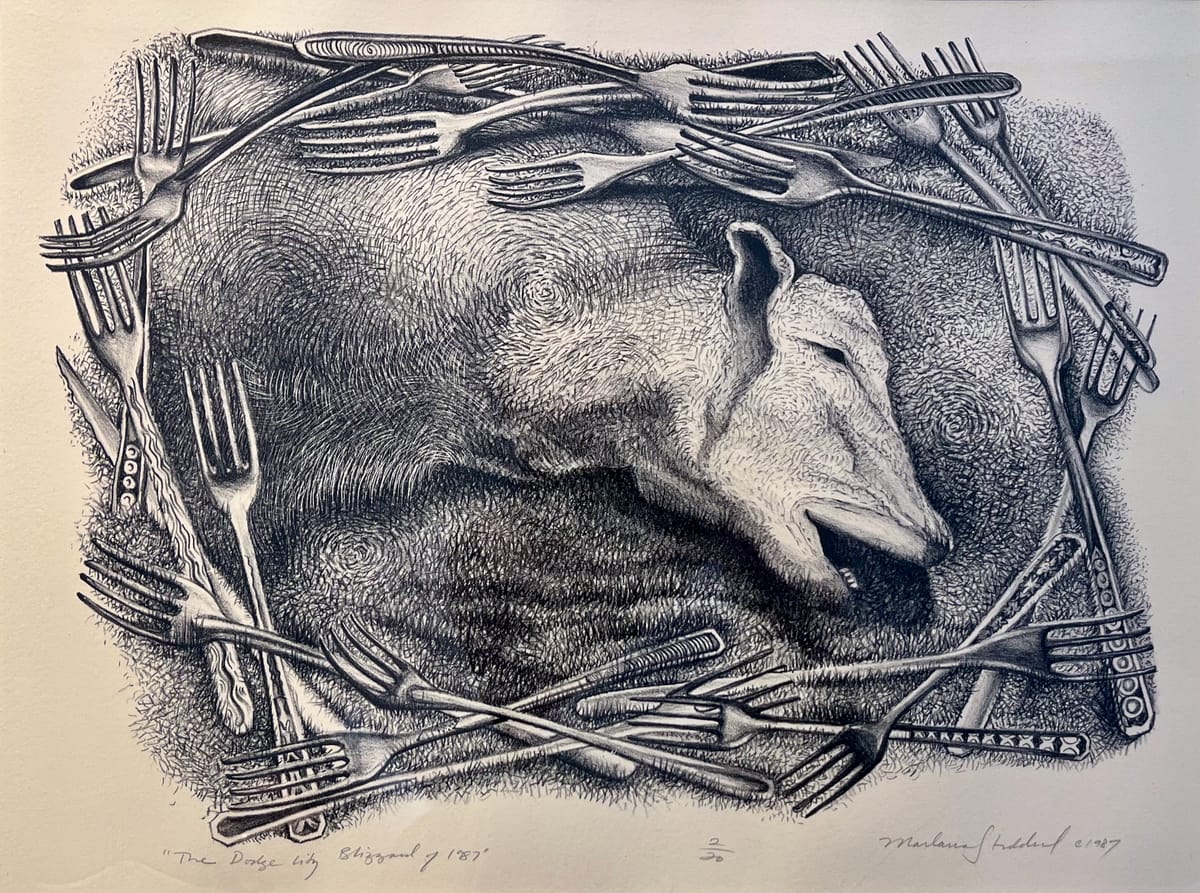 'Haunted Prints' and other Halloween-themed artworks are on view at WSU