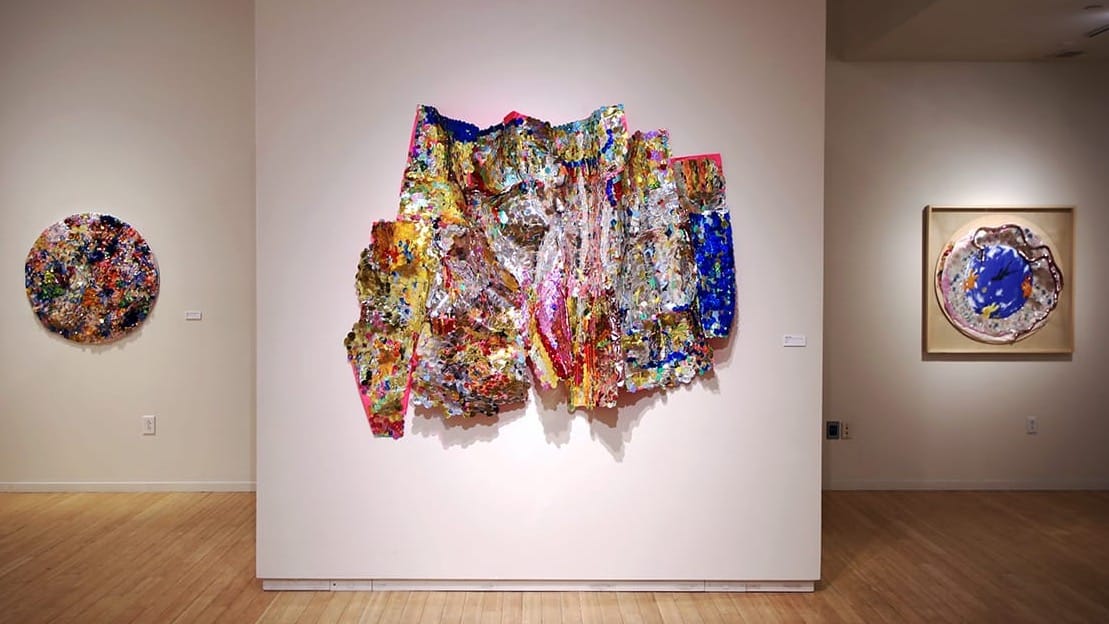 Reflections and fragmented visions in 'Eye Sea Seeds Sewn: Mirror or Mirage' at the Lawrence Art Center