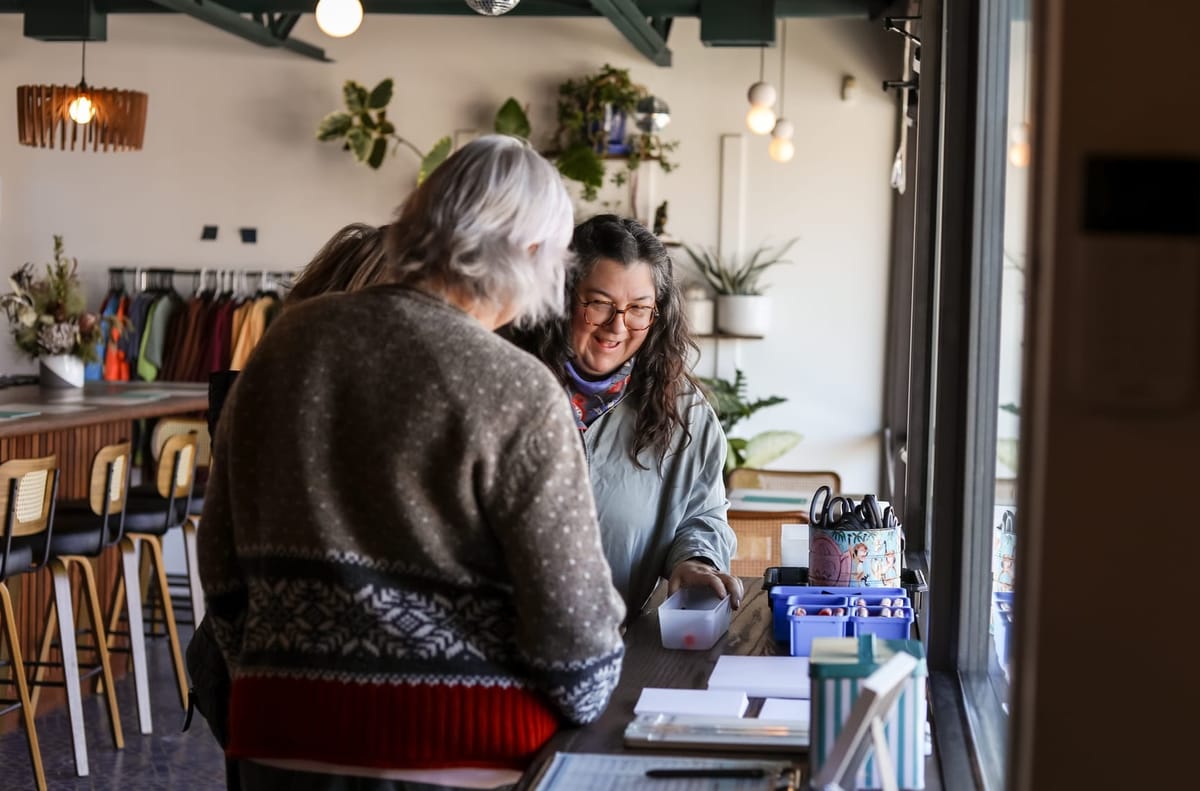 Phone-free zone: Analog Sunday facilitates creativity without technology