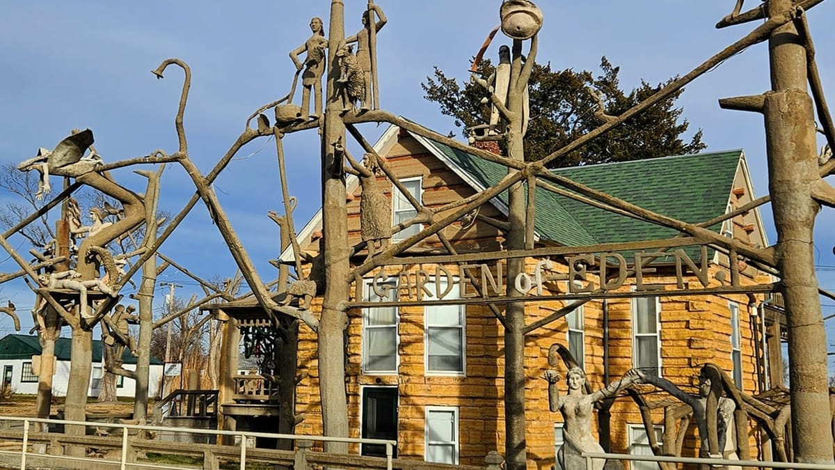 Packing our bags for April Fools-A-Palooza in Lucas, Kansas