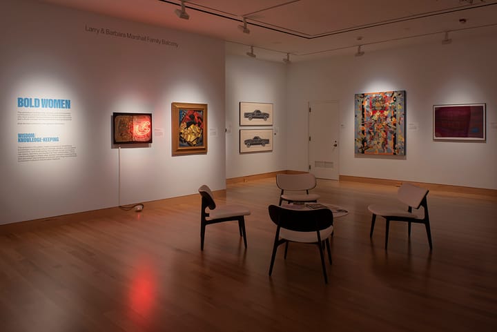 Cultural/curatorial transmissions: “Bold Women” at the Spencer Museum of Art