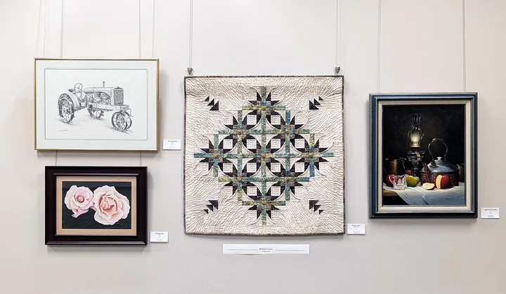 A creative family tree: 'Art in the Family' at the Derby Public Library