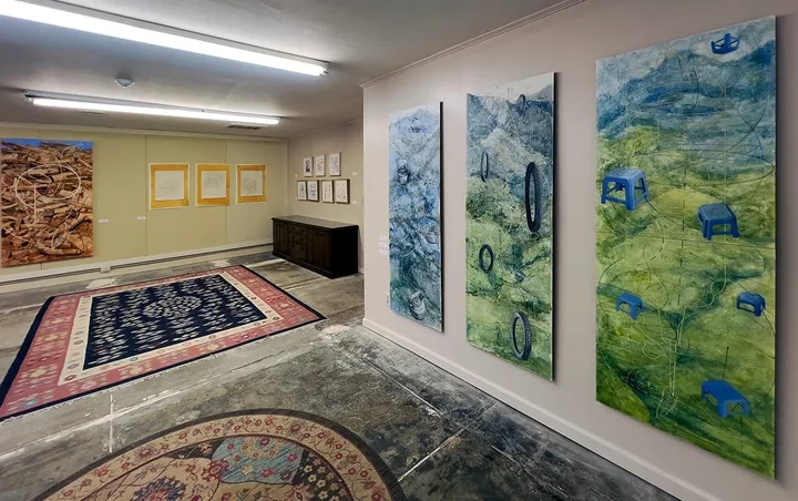 Mapping connection: Geraldine Craig and Nelson Smith at the Smoky Valley Arts & Folklife Center