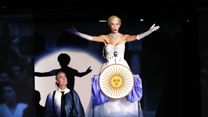 All that glitters: 'Evita' at Roxy's Downtown