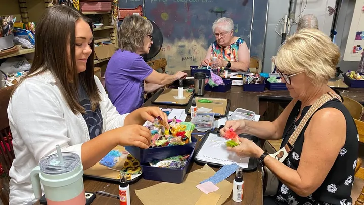 Art tells stories of health care to create a ‘living piece of advocacy’