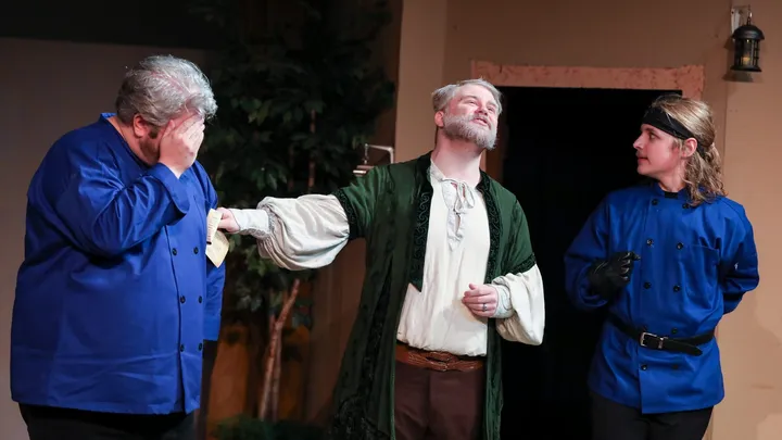 After a visit to the ER, actor Ben Smith returns to Kechi’s 'Much Ado About Nothing'